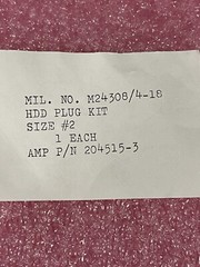 204515-3 CONNECTOR DSUB HD PLUG 26-PIN 90.2 KIT AMPLIMITE (LOT OF 1)