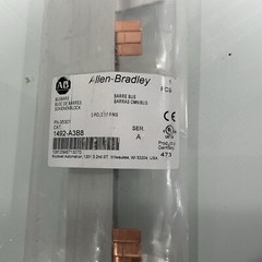 New in Bag Allen Bradley 1492-A3B8 Three Phase Bus Bar 80A, (19) 3 Phase Devices