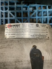 Midwest Brake 8727-041-155664 Clutch Brake, Class B #4012C134PR4