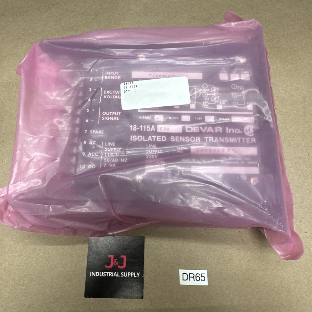 NEW SEALED- DEVAR 18-115A E89 Isolated Signal Conditioner || FAST SHIPPED 🇺🇸