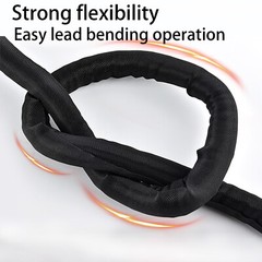 Black Braided Sleeving Self Closing – Braid Cable Wiring Harness Loom Protection