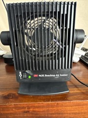 3M 963E Benchtop Air Ionizer Fan Blower Anti-Static-w- Power Adapter