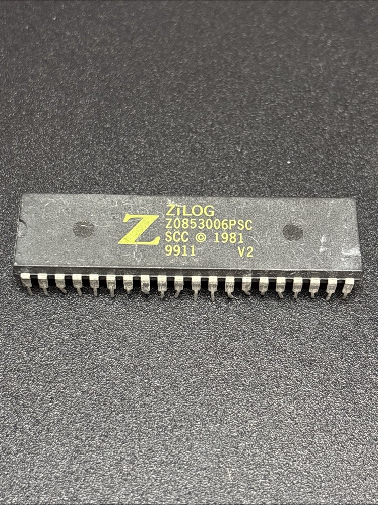 Vintage Zilog Z0853006PSC Serial Communication Controller 40-Pin IC Chip @CPUCD