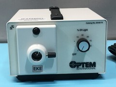 Schott-Fostec 20510./28 Fiber Optic Light Source, Illuminator, Optem, 151918