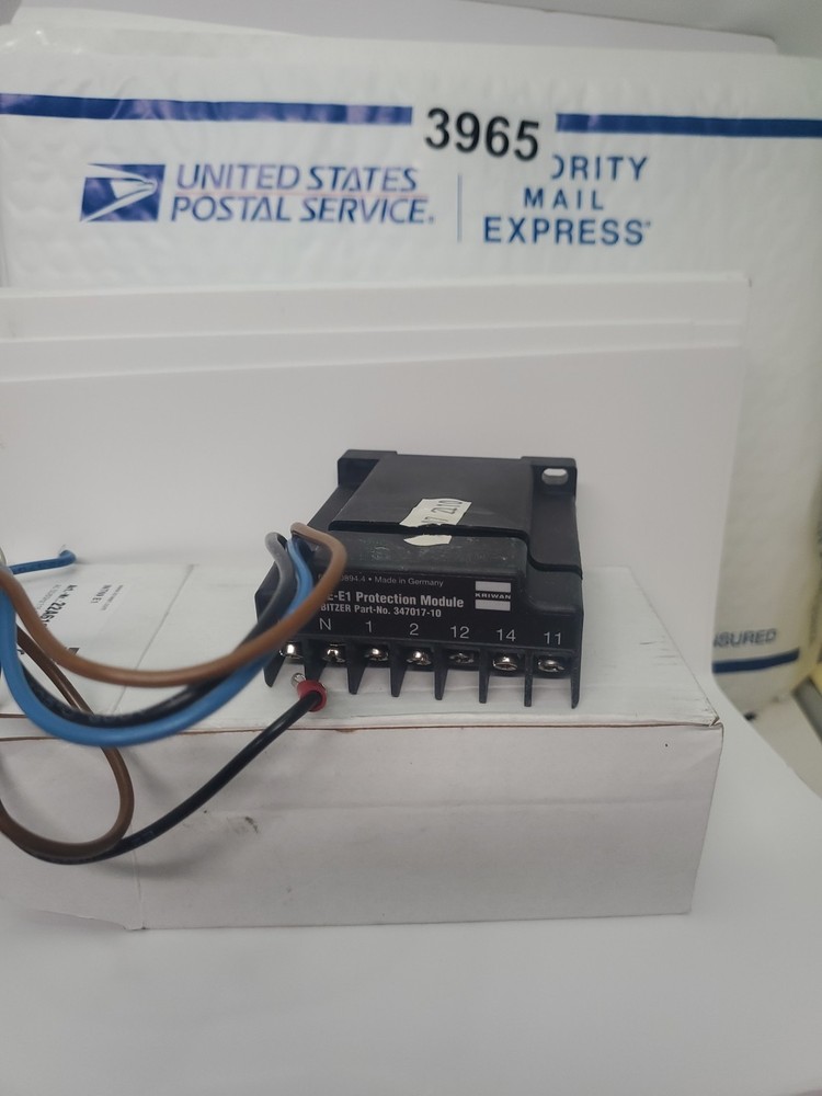 Kriwan SE-E1 BITZER 347017-10 Compressor Motor Protection Module Brand New