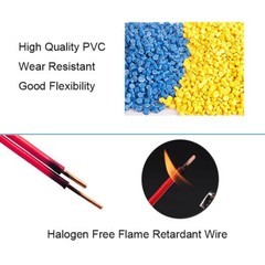 28AWG-3AWG BV Electronic Wire PVC Single Core Hook up Wire Cable -11 Colours