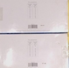 Qty of 2 – RADIO SHACK 6FT SHIELDED FEMALE – FEMALE RS-232C CABLE New – Open Box