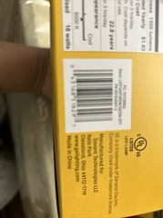 Lot of Three ( 3 ) GE LED 16W PAR38 Bulbs -93128856