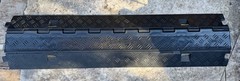 Cable Protector 2 Channel- W/Lid- Supports Vehicular Traffic 12000 LBS per Axle