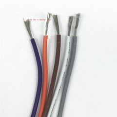 New Electrical Wire Cable Flexible Silicone Copper Line DIY 18/20/22/24/26/28awg