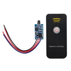 DC2.5V-5V DC5V-24V 1/2 key Switch Infrared Remote Control with Receiver Module