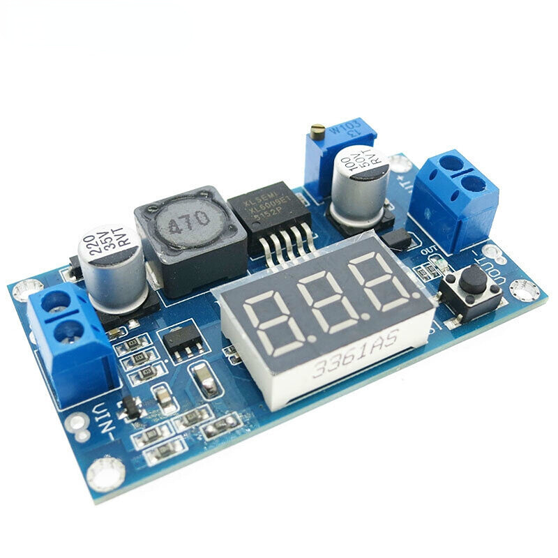 DC-DC 3-32V to 5V-35V XL6009 Boost Step-up Module Power Supply DC Adjustable