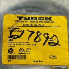 Turck RK 4.4T-2-WS Eurofast Double-Ended Cordset 4.4T U2163 ✅