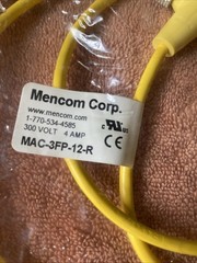 Mencom Cord MAC-3FP-12-R New