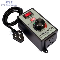 4000W Electronic Voltage Regulator Stepless AC Motor Speed Controller 110V/220V
