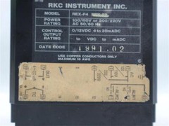 RKC REX-F4 REXF4 Temperature Controller 100/110V or 200/220V AC 50/60Hz