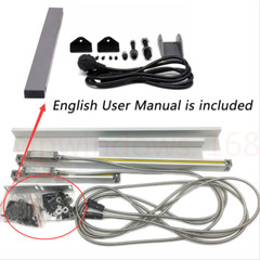250*1000mm TTL Linear Scale+2 Axis DRO Digital Readout Encoder Mill Lathe US