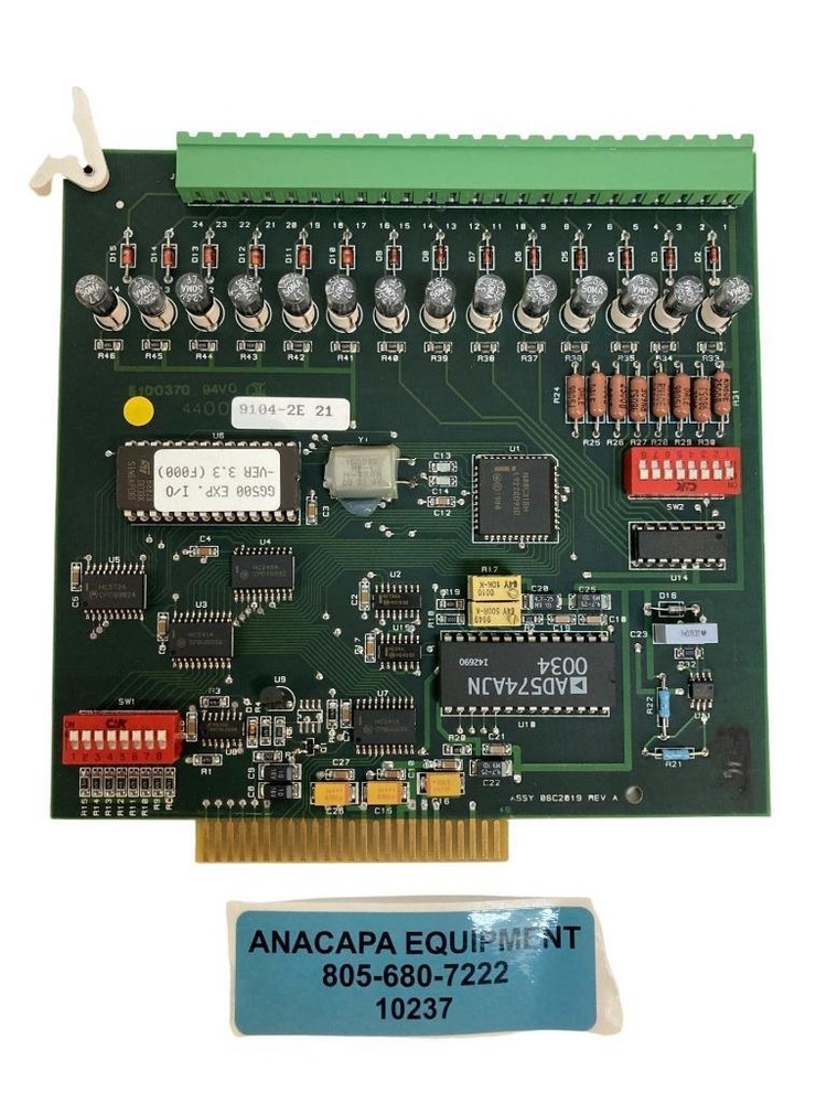 PWB ASSY 06C2019 REV A, 64C2018 REV A PCB, E100370, 44009104-2E 21 (10237)D