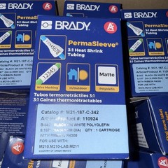 🔥 🔥 20 cartridge lot of Brady M21-187-C-342 new.