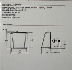 LED Lite Logic 10yr Wrnty Aluminum14 Watt 1322 Lumen Flood/Sconce White IP65