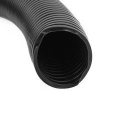 3 M 35×42 mm Nylon Flexible Corrugated Conduit Tube for Garden,Office Black