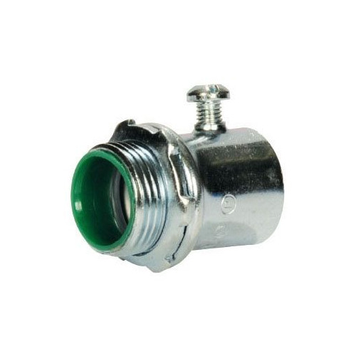 SEPCO S4066, 1/2″, Steel, Insulated, Set Screw, EMT Conduit Connector, 1 pc