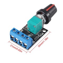 5PCS Voltage Regulator PWM DC Motor Speed Controller 5V 12V 10A LED Dimmer