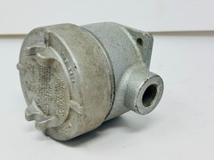 COOPER CROUSE-HINDS EABC16 CONDUIT OUTLET BOX WITH COVER 1/2″ Used