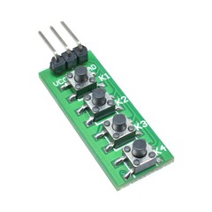 4 Button Key KC11B04 Keypad Module Switch Keyboard For Arduino Uno Mega2560 DIY