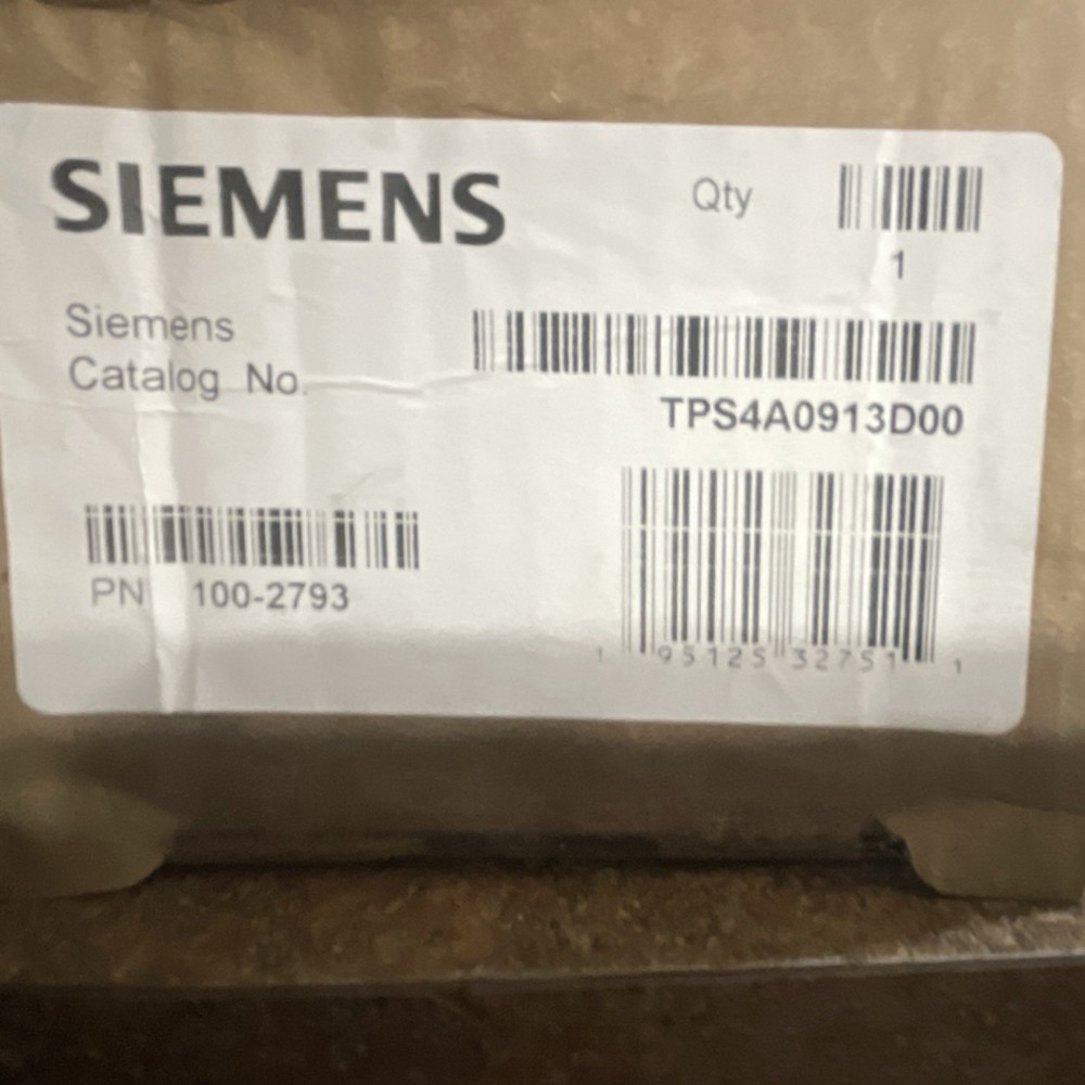 Siemens Industrial Surge Protective Device Model 100-2793 TPS4A0913D00