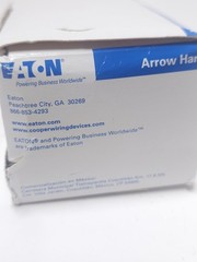 Eaton Arrow Hart 8430N Flush Mount Receptacle 15-30R 3-Pole 3-Wire NEW