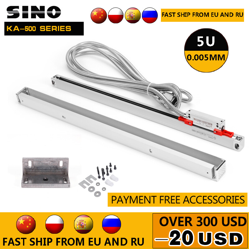 Small Linear Calibration SINO KA500 Slim Encoder For Lathe Is Suitable