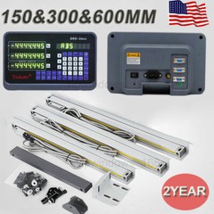 150+300+600mm Linear Scale 3Axis Digital Readout DRO Display full Kit, US STOCK