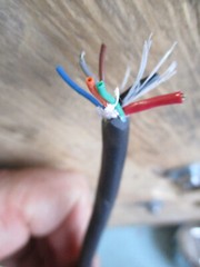 50 FT 24/5C+16/2C Calix Type II Composite Control Power Cable 300V Black 50ft ER