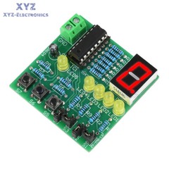 DC 5V DIY LED Decoding Display Electronic Parts DIY PCB Soldering Practice Kit
