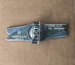 MINERALLAC SCX1, SCISSOR CLIP, BUTTERFLY CLIP, 1 PC