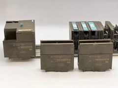 Siemens 6ES7318-2AJ00-0AB0 Assorted PLC Rack Assembly (Not Tested)