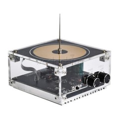 Bluetooth Music Tesla Coil AC110-240V 120W 10CM High Frequency Voltage Pulse New