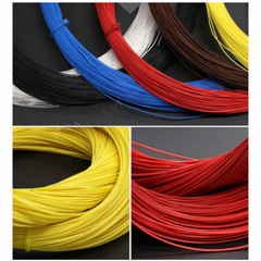 300V Silver Plated Copper Polytetrafluoro PTFE Wire Stranded Cable 30awg 28awg
