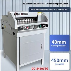 Electric Paper Cutter Stacked Guillotine Paper Cutter Album Book Cutter
