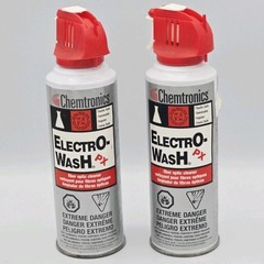 2Pcs Chemtronics – Es810 – Cleaner Degreaser, Electro-Wash, Aerosol, 5Fl.Oz (Us)