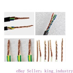 220v Hand held Wire Twisting Stranding Machine for Thick Copper andShieldedWires