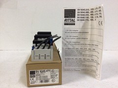 NEW, RITTAL SV 9340.470, BUSBAR ADAPTER, 32A, 690V, AWG 10, FREE SHIPPING