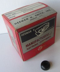 Vintage NOS 78 pcs Herman H. Smith Rubber Bumpers 2193 in Box Protectors