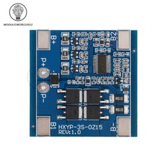 3S 12V 15/20/25/30A 18650 Lithium Battery Protection Board 11.1V 12.6V Balanced