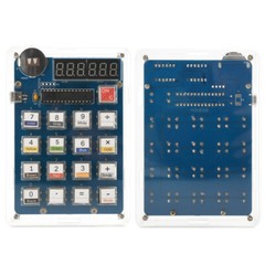 LED Display Calculator Making Electronic Kit MCU DIY Soldering Practice Project