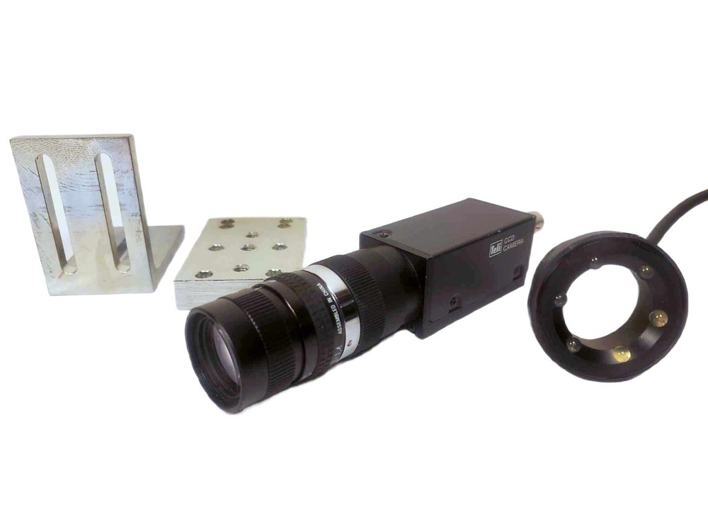 Teli CS8420Ci CCD Video Camera Lens B/W Camera 1/2“ 12VDC 16ft Cable Bracket
