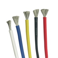 Silicone Rubber Cable Tinned Copper Wire Ultra Flexible Cable 14/16/17/18~30 AWG