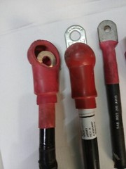 2 Pcs 4/0 And 2 2/0 Gauge AWG Copper Battery Cable Marine, Car, Truck, RV