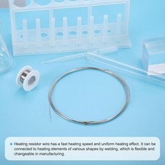 Durable 33 FT Heating Wire – 0.13mm Nichrome, Perfect for Home & Industrial Use